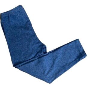 Disney Solid Blue Leggings Cotton Polyester Blend Size Girl Toddler 3T